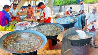 Amazing Cooking Food in Countryside - Cambodia Traditional Cooking Congee for Ceremony Party