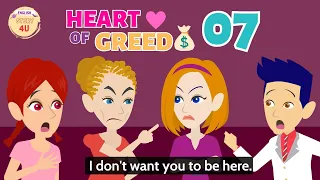 Heart of Greed Episode 7 - Animated Greedy Girl Story - English Story 4U