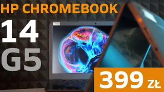 Poręczny komputer w Świetnej Cenie😮HP Chromebook 14 G5