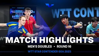 Cho Daeseong/Lee Sangsu vs Adrien Rassenfosse/Cedric Nuytinck | MD R16 | WTT Star Contender Goa 2023