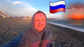 #2.5.Как на картине Айвазовского! Шторм и закат 🌊 Имеретинская набережная в Сочи. Столовая «Утро»