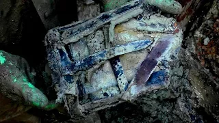 ML78 Раскопки немецкого блиндажа WW2 German dugout excavations HD SUB