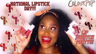 Colourpop Fresh Kiss Glossy Lip Stains Review + Swatches l NelleDoingThings! #nationalipstickday