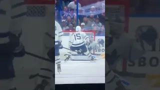 Samsonov making a big save on Kucherov!!!!!!!