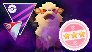 *PERFECT IV* SHADOW ARCANINE MELTS THROUGH THE MASTER LEAGUE PREMIER CUP! | Pokemon GO Battle League