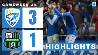 Garnacho Scores In Brescia's 3 - 1 Win Over Sassuolo. | Brescia - Sassuolo | Highlight | #fifa23