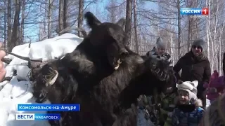 Праздник комоедица в Комсомольском районе