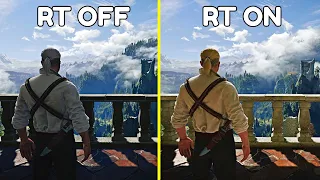 The Witcher 3 Next Gen PS5 Ray Tracing ON Vs OFF Graphics Comparison 4K