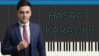 Sardor Tairov - Hasrat | Karaoke | Piano cover | O'rganish