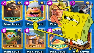 SPONGEBOB🤪DECK BE LIKE: Clash Royale