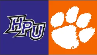 2016-17 College Basketball:  High Point vs. Clemson (Full Game)