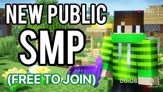 NEW BEST Public Minecraft SMP that you can play!