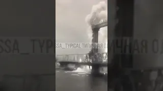 Удар по мосту в Затоке