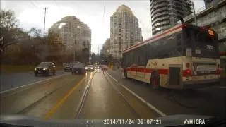 Dangerous TTC Bus Driver