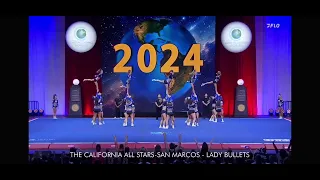 The California All Stars - Lady Bullets CheerWorlds2024🌎 Day 2