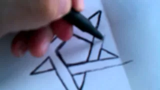 How To Draw a Pentacle Symbol 3D