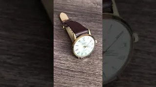 Vintage POLJOT 17 jewels watch. Vintage Gold Plated Soviet Wrist Watch Poljot with.