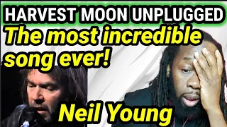 This is incredible! NEIL YOUNG HARVEST MOON UNPLUGGED REACTION - First time hearing