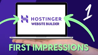 Hostinger Website Builder: A Hands-On First Look Tutorial - Part 1