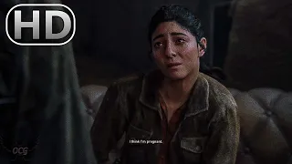 Dina Tells Ellie She's Pregnant Scene - THE LAST OF US 2 (THE LAST OF US PART 2)