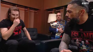 Roman Reigns se disculpa con Sami Zayn - WWE SmackDown 6 de Enero 2023 Español Latino