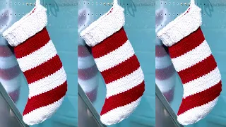 Chunky Christmas Stocking Knitting Pattern