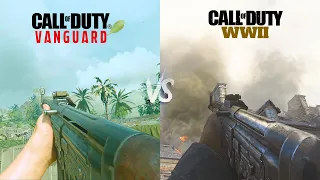 Call of Duty Vanguard VS Call of Duty WW2 - Weapons Comparison