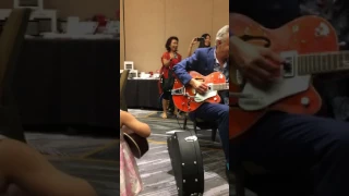 Tommy Emmanuel and daughter duet at 2017 CAAS