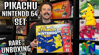 Nintendo 64 Pikachu Console Special Edition Bundle - Unboxing