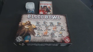 The Dwarf Giants Blood Bowl Team and Dice Unboxing