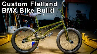 Mid School BMX Flatland Bike Build - Ares DITA Frame - Custom Powder Coat and Cerakote