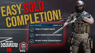 EASY Tier 4 Infiltrator Mission Completion for Act 1 | Call of Duty MW3 Zombies