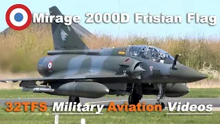 FAF Mirage 2000D FRISIAN FLAG 2019 exercise Leeuwarden AB (EHLW)