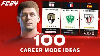 *100* CAREER MODE SAVE IDEAS IN FC24 🤯✅
