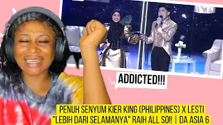 Penuh Senyum Kier King (Philippines) X Lesti"Lebih Dari Selamanya" Raih All So!! | DA Asia REACTION