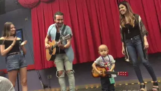 Edgar: Family Band from America's Got Talent plays original song with Children's Hospital Patient