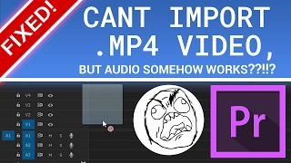 How to fix video import bug to Premiere Pro CC 2017 timeline