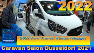 2022 Ford Transit Custom Nugget Interior Exterior Walkaround Caravan Salon Düsseldorf 2021