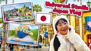I'm in UNIVERSAL STUDIO!!!   Universal Studio Japan Vlog