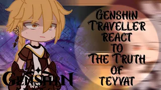 Traveller react to The Truth of Teyvat || Theories || Genshin impact react