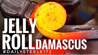 JELLY ROLL DAMASCUS STEEL!!!