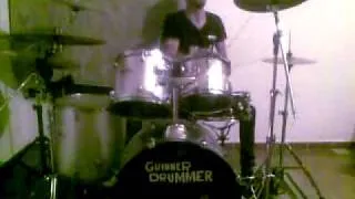 Guinner Drummer tocando Gustavo lima musica balada