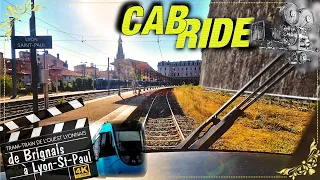 Cab Ride 4K de Brignais à Lyon-St-Paul