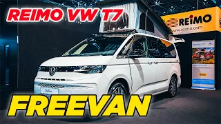 Erster T7 Camper mit Aufstelldach 2023 Reimo VW T7 FreeVan