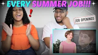 Smosh "EVERY SUMMER JOB EVER" REACTION!!!