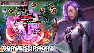 Veres "Interstellar Council" Skin Support Pro Gameplay | Arena of Valor | Liên Quân mobile