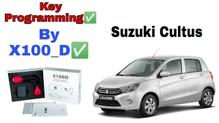 "Effortless Suzuki Cultus Key Programming with X100D Programmer: Step-by-Step Guide!"