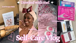 Vlog| THERAPY IS WORKING *anxiety*, new self-care & hygiene items, wood therapy, dental flosser FAIL