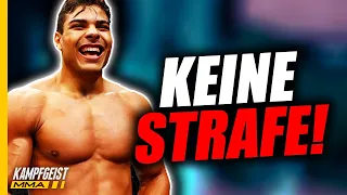 UFC zieht STRAFE von PAULO COSTA einfach ZURÜCK!