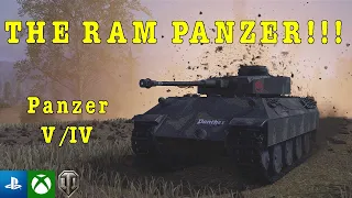 | THE RAM PANZER!!! | World of Tanks Console |